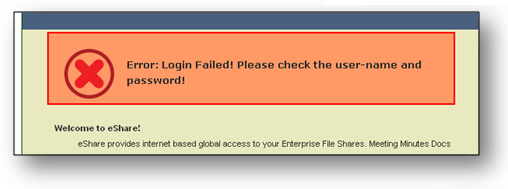 EShare-PageView-Login-Failed