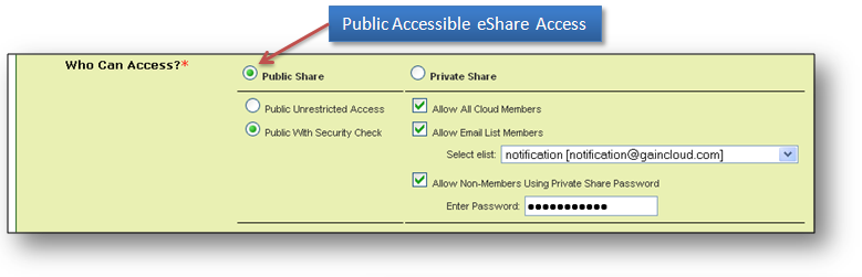 EShare-Public-Accessible-ShareFolder